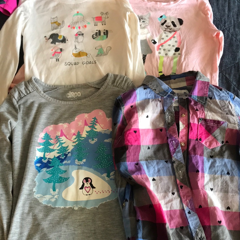 Bundle 4 long sleeves shirts